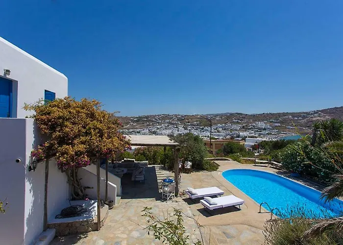 Traditional Mykonian Вилла Орнос